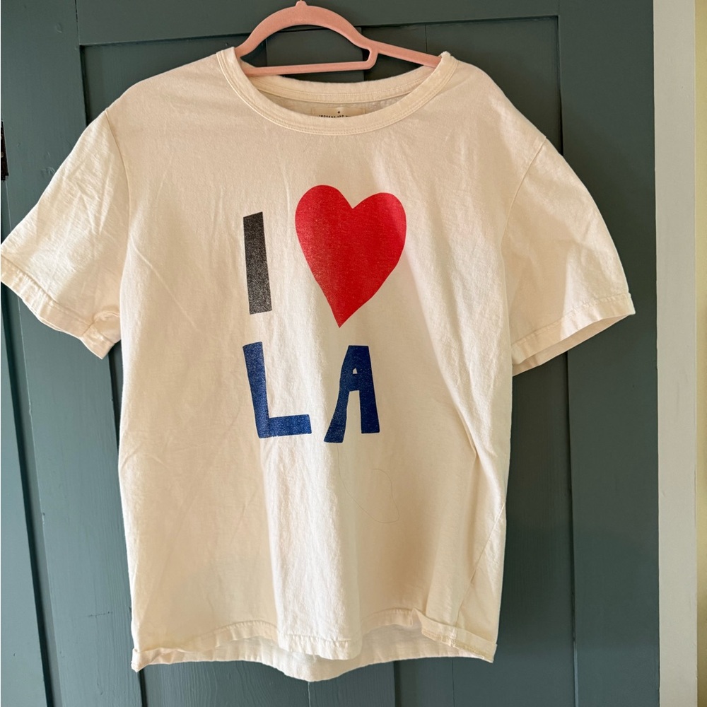 NEW imogene + willie White 'I Love LA' Tee